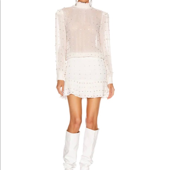 Retrofete Hedy Dress with Rhinestones worn once